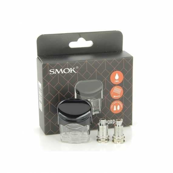 Smok Nord Cartridge + 2 Coil - 3ML Cartridge Capacity